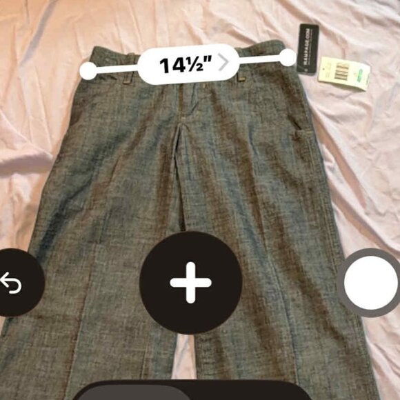 NWT Rampage Wide Leg Flare Jeans - Dark Blue Wash SIZE 1 - Picture 7 of 10